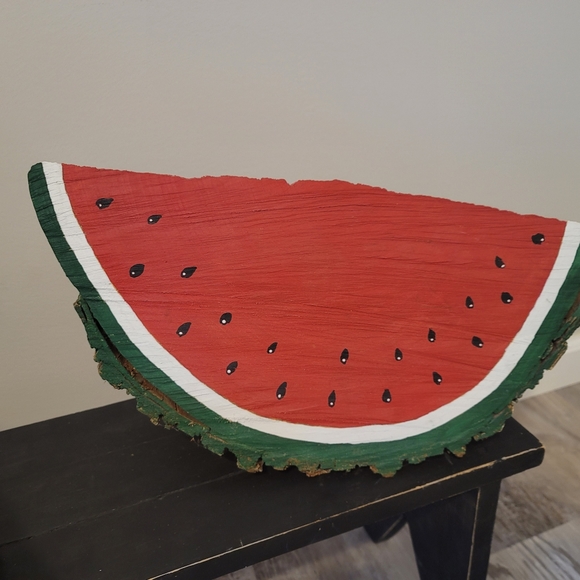 Hand Made Large Watermelon & Small Watermelon - Picture 6 of 7